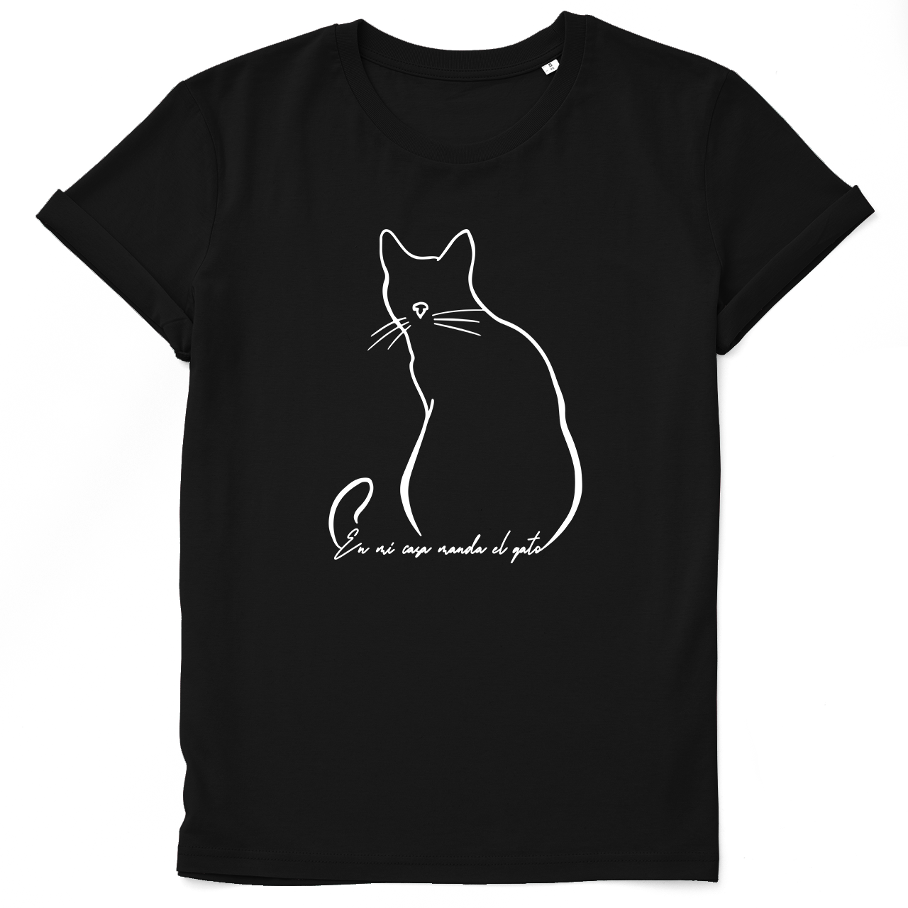 Camiseta | En mi casa manda el gato