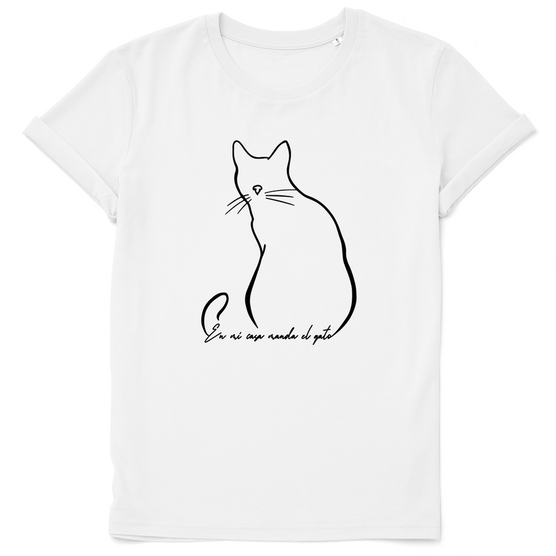 Camiseta | En mi casa manda el gato