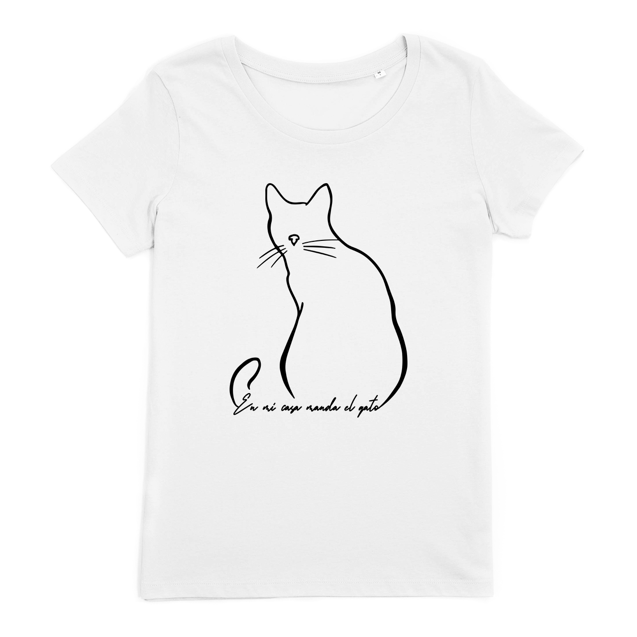 Camiseta | En mi casa manda el gato