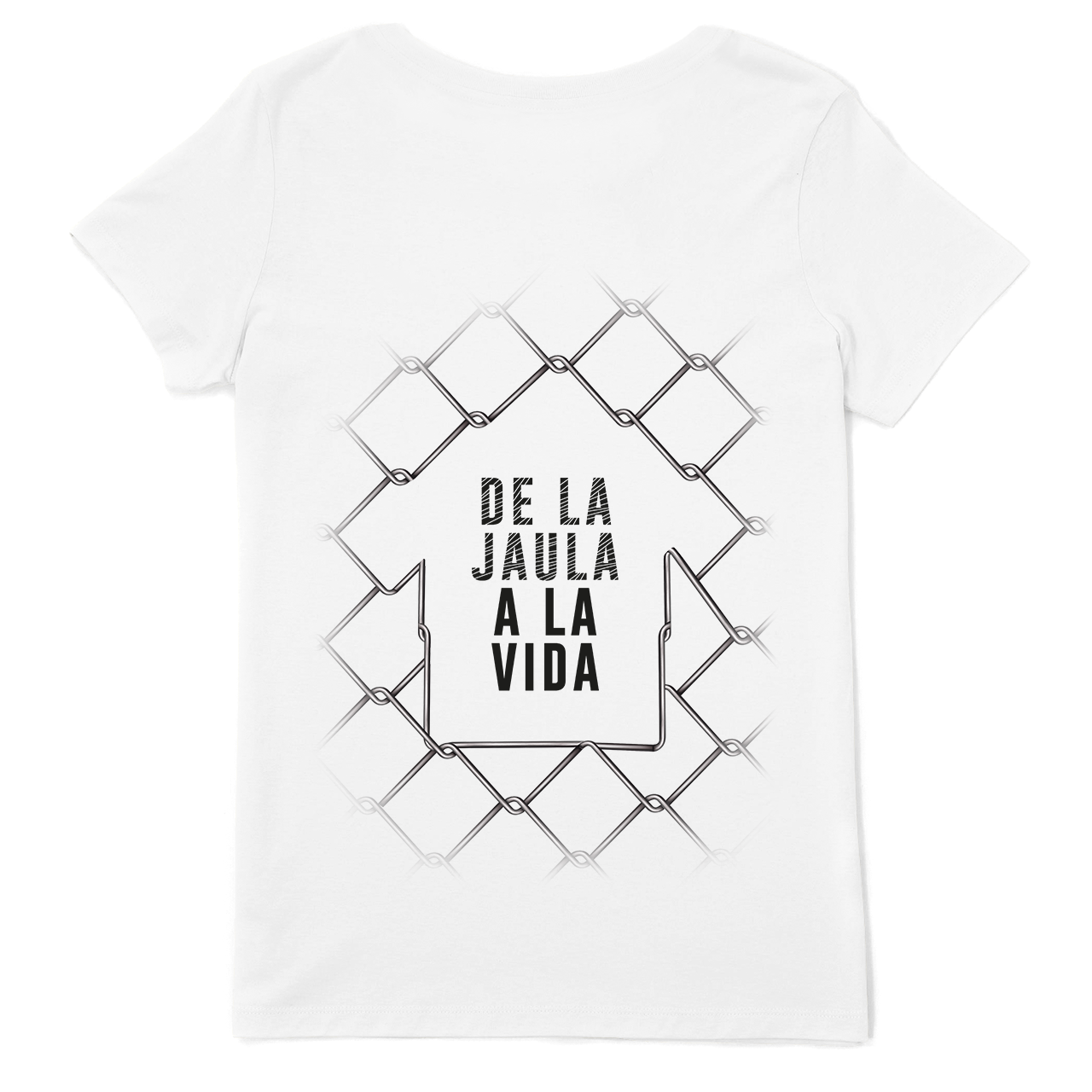 De la jaula a la vida | Diseño delantero y trasero